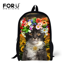 Load image into Gallery viewer, // LookAtMeow // 3D Cartoon Cat Backpack