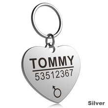 Load image into Gallery viewer, // LookAtMeow // Cat ID Tag Engraved