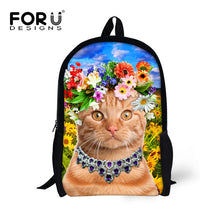 Load image into Gallery viewer, // LookAtMeow // 3D Yellow Cat Backpack