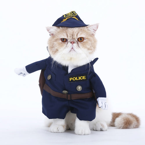 LookAtMeow // Policeman Cat Costumes