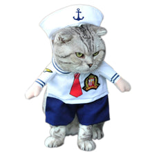Load image into Gallery viewer, LookAtMeow //  Sailor Cat Costume