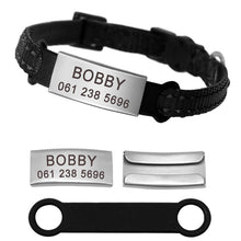 Load image into Gallery viewer, // LookAtMeow // Personalized Pet Collars With Name