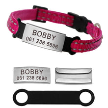 Load image into Gallery viewer, // LookAtMeow // Personalized Pet Collars With Name