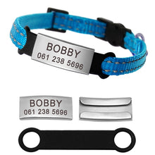 Load image into Gallery viewer, // LookAtMeow // Personalized Pet Collars With Name