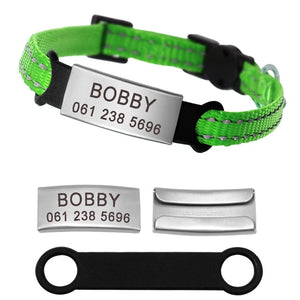 // LookAtMeow // Personalized Pet Collars With Name