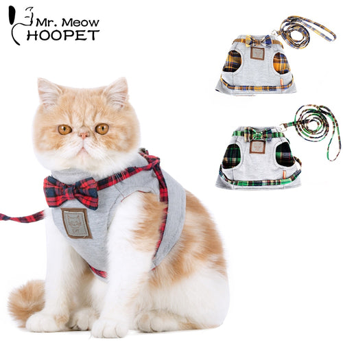 LookAtMeow //  Cat Clothe Collar Harness Leash
