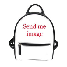 Load image into Gallery viewer, LookAtMeow // Cat Backpack  PU Leather Galass Cat