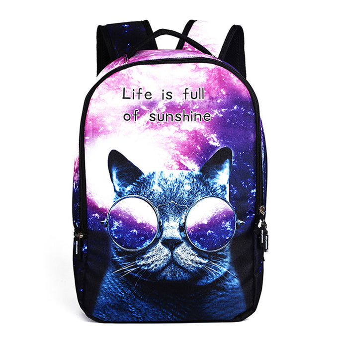 // LookatMeow // 3D Cartoon Cat Backpack