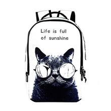 Load image into Gallery viewer, // LookatMeow // 3D Cartoon Cat Backpack