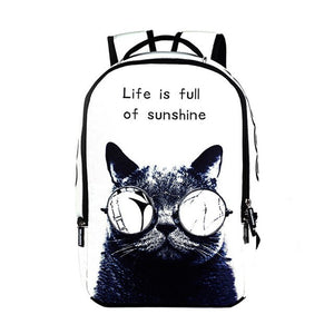 // LookatMeow // 3D Cartoon Cat Backpack